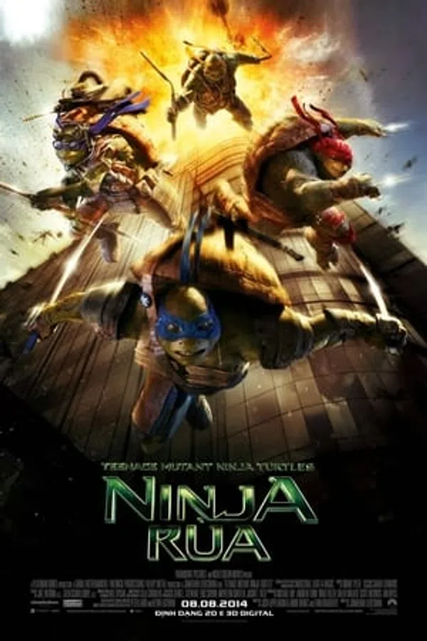 Poster phim Thiếu niên Ninja Rùa đột biến trên Xem Phim Fun
